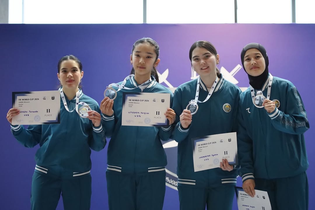 Қиличбоз қизларимиз Жаҳон кубоги босқичида совринли ўринларни қўлга киритишди