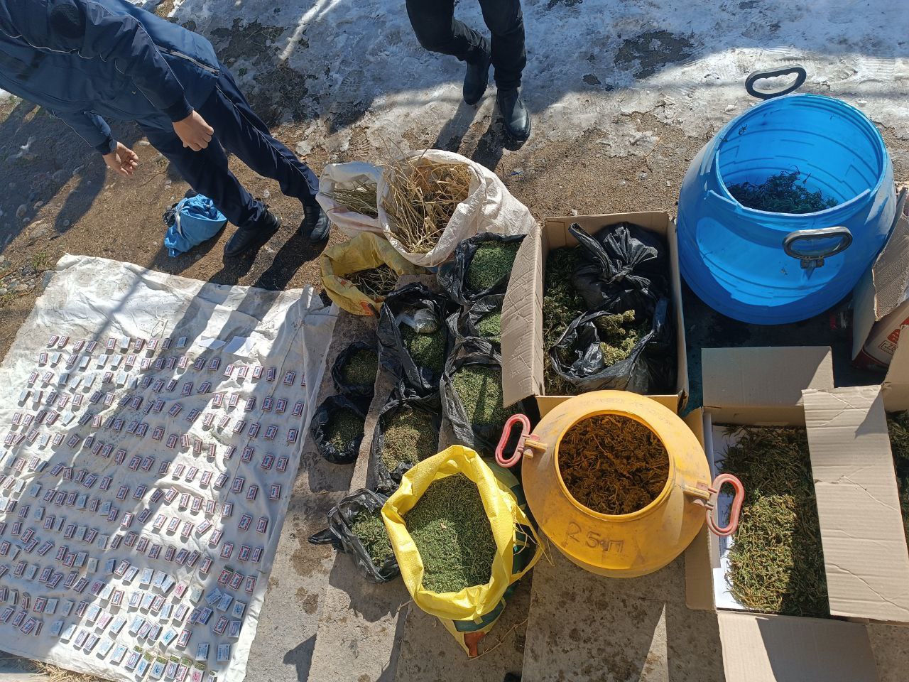 Гиёҳвандлик воситалари ва кучли таъсир қилувчи моддалар билан боғлиқ қатор ҳолатлар аниқланди