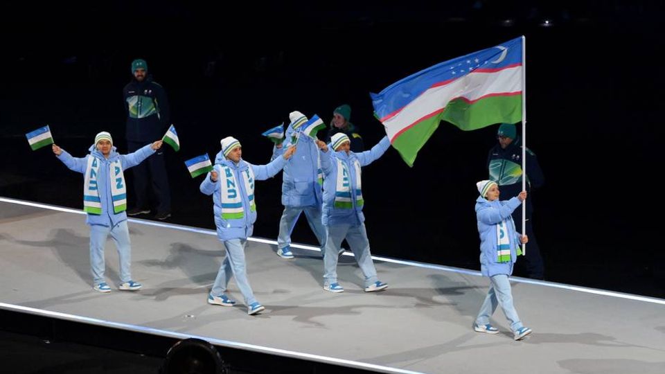 Ўзбекистон делегацияси қишки Олимпиаданинг очилиш маросимида иштирок этди