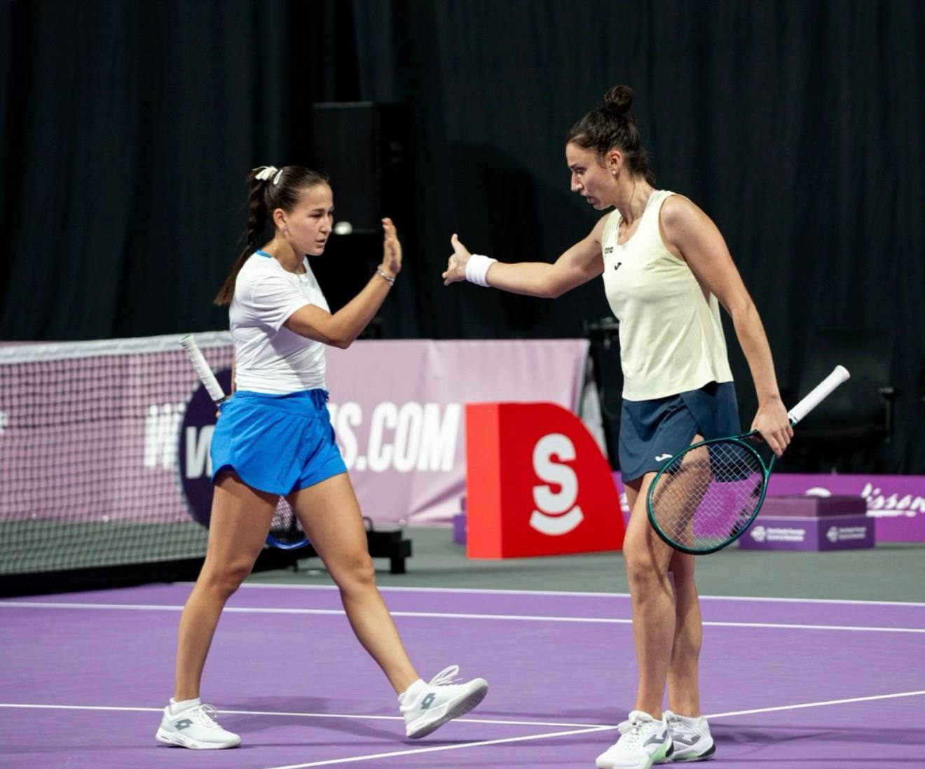 Kamilla Raximova Ruminiyadagi WTA 250 turnirining juftlik bahslarida g‘oliba bo‘ldi