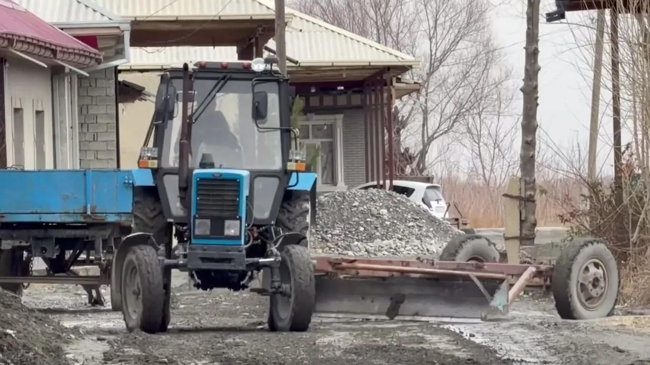 Самарқандда қум-шағал ноқонуний қазиб олинаётгани аниқланди