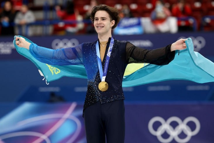 Қозоғистонлик фигурист қишки Олимпия ўйинларида олтин медални қўлга киритди