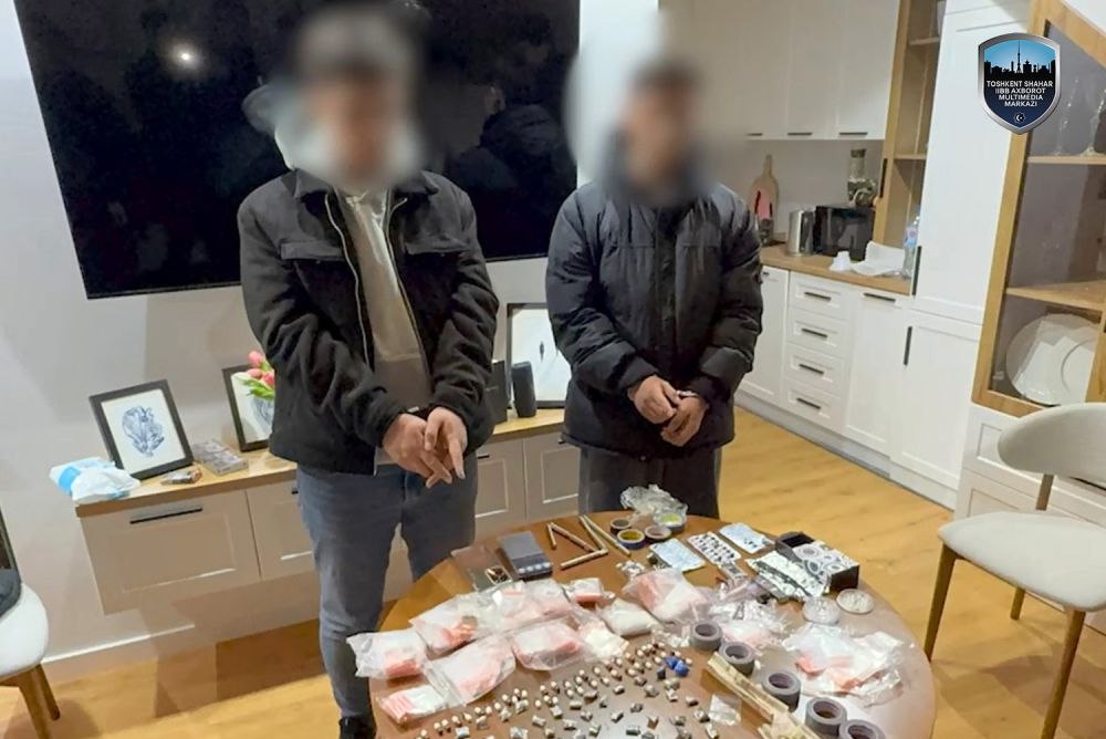 Тошкентда 500 минг доллардан ортиқ айланмага эга наркошоплар фош этилди
