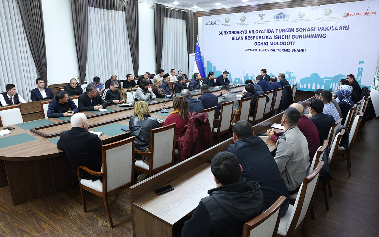 Сурхондарёда туризмни ривожлантириш бўйича янги лойиҳалар шакллантирилади