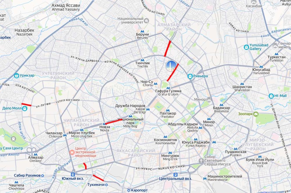 Тошкент шаҳрида таровеҳ намози вақтида масжидлар атрофида ҳаракат вақтинча чекланади