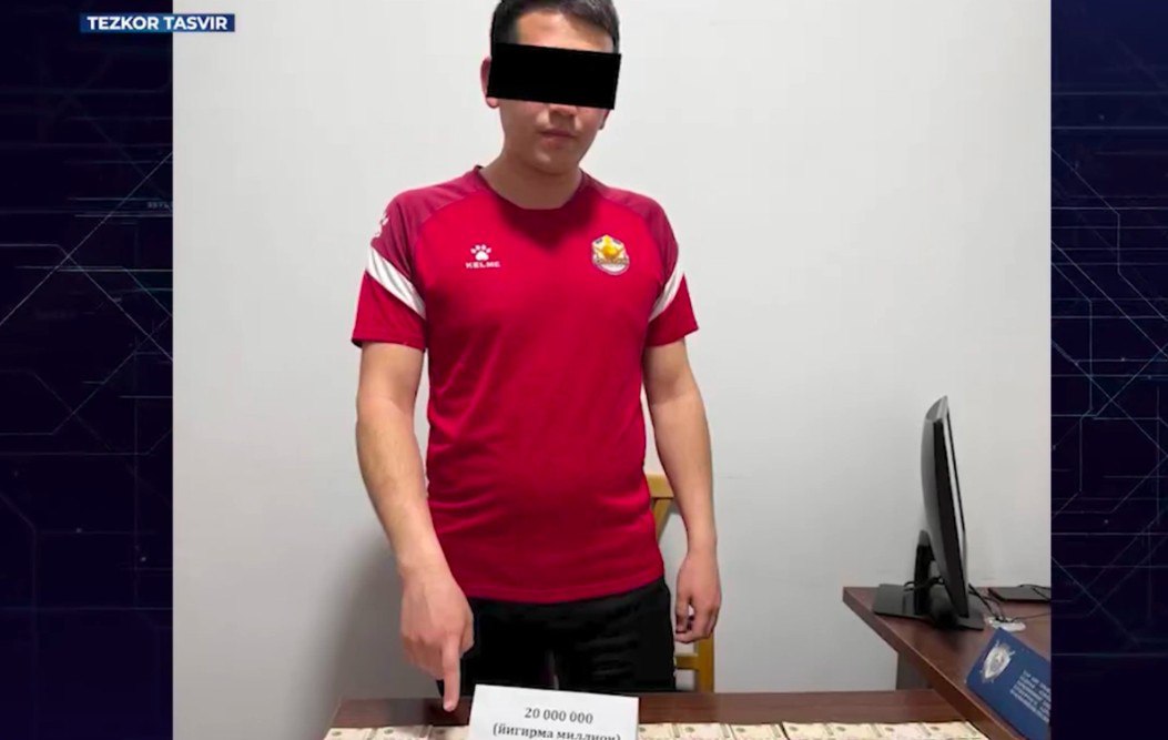 «Қизилқум» ўсмирлар жамоасининг бош мураббийи пора олгани учун ушланди