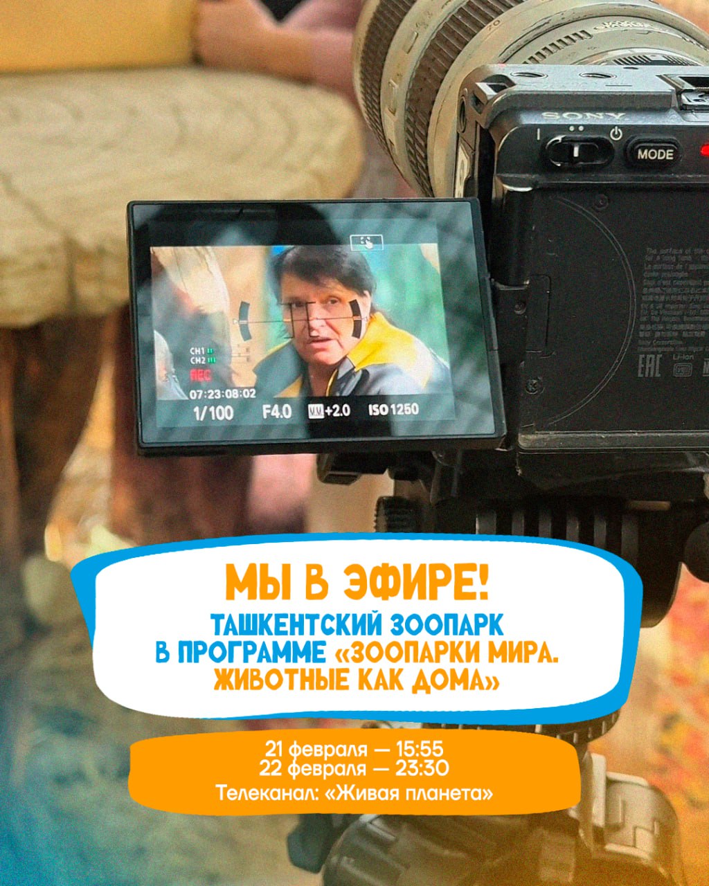 Тошкент ҳайвонот боғи халқаро лойиҳада