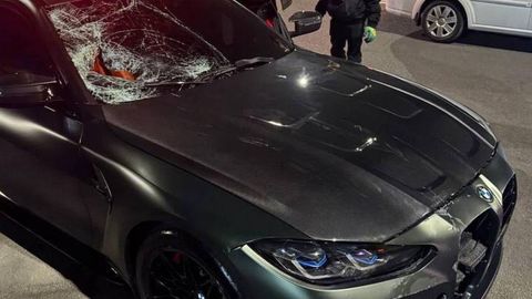 Ўқувчи ЙПХ инспекторини BMW M4 машинасида уриб юборди