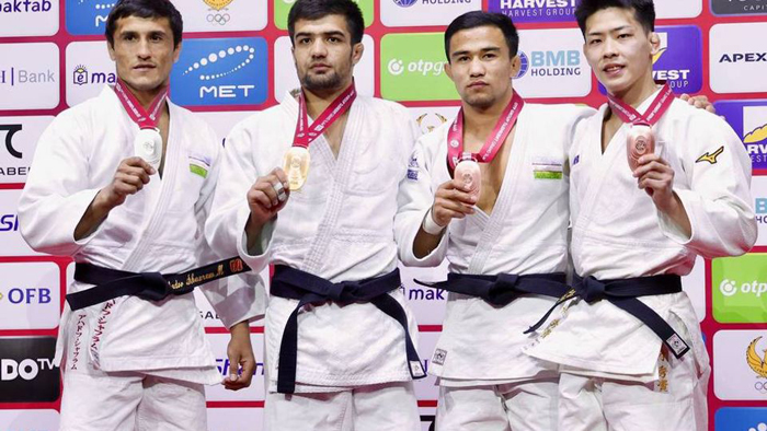 Тошкент Grand Slam турнирининг иккинчи кунида ўзбекистонлик дзюдочилар учта медал қўлга киритди