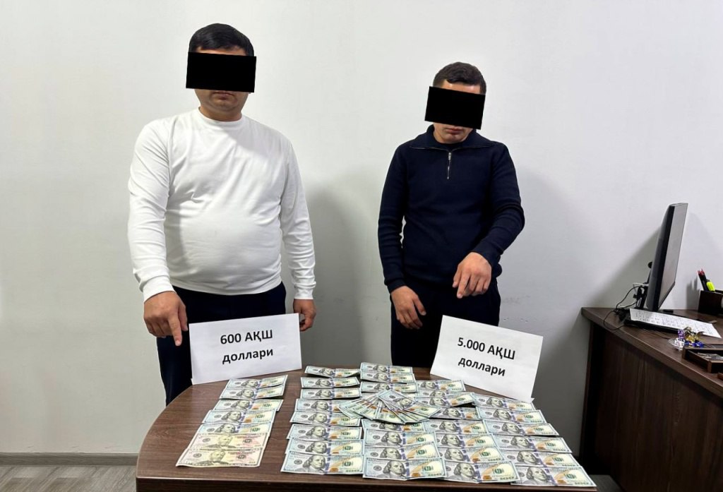 Тошкентда ҳоким ёрдамчиси 5 минг доллар талаб қилганликда қўлга олинди