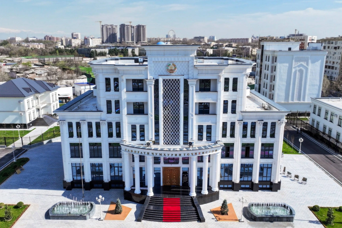 Тошкентда Тожикистон элчихонасининг янги биноси очилди (+фото)
