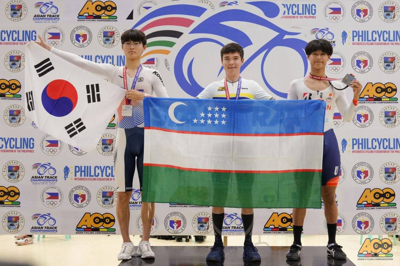 Велоспортчимиз халқаро турнирда олтин медалга эга чиқди