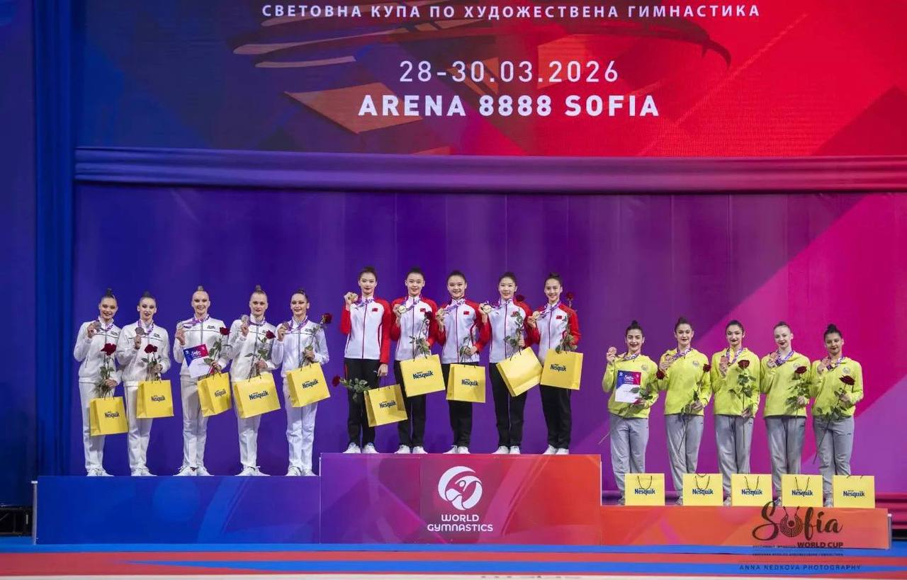 Бадиий гимнастикачиларимиз Жаҳон кубогининг илк босқичида шоҳсупага кўтарилишди