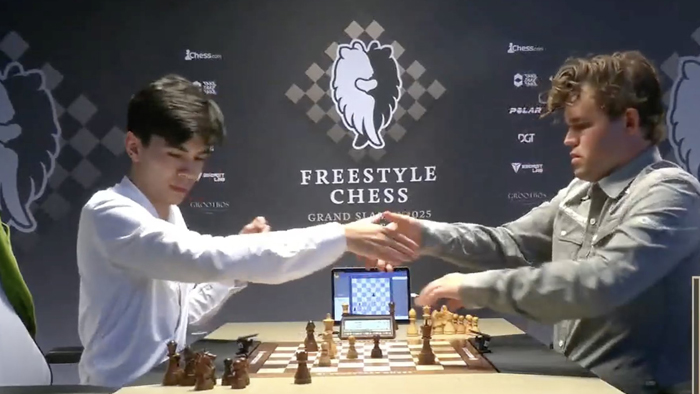 “Аёлим ҳам ҳайрон” — Карлсен Жавоҳир Синдоровнинг натижасига муносабат билдирди