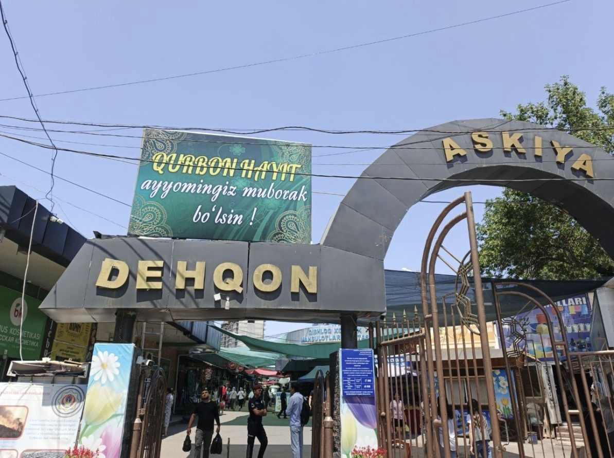 Тошкентдаги “Аския” бозори вақтинча ёпилди