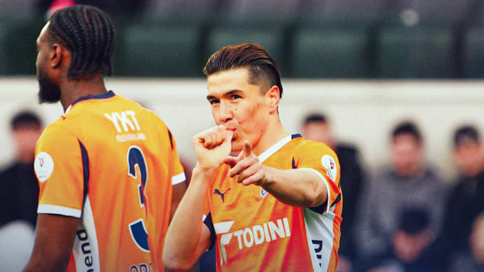 Туркия суперлигаси. Шомуродовнинг дубли “Башакшеҳир”га йирик ғалаба келтирди