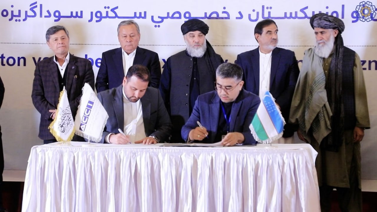 Ўзбекистон ва Афғонистон 520 млн долларлик келишувлар имзолади