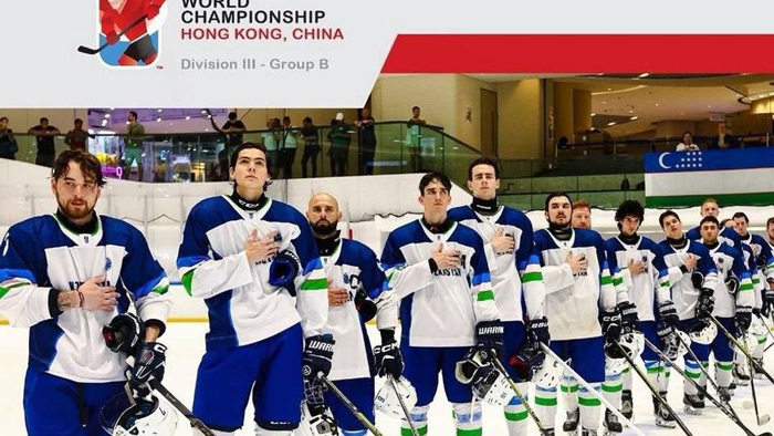 ЖЧда 97 та гол урган Ўзбекистон хоккей терма жамоаси III дивизионнинг «А» гуруҳига йўл олди