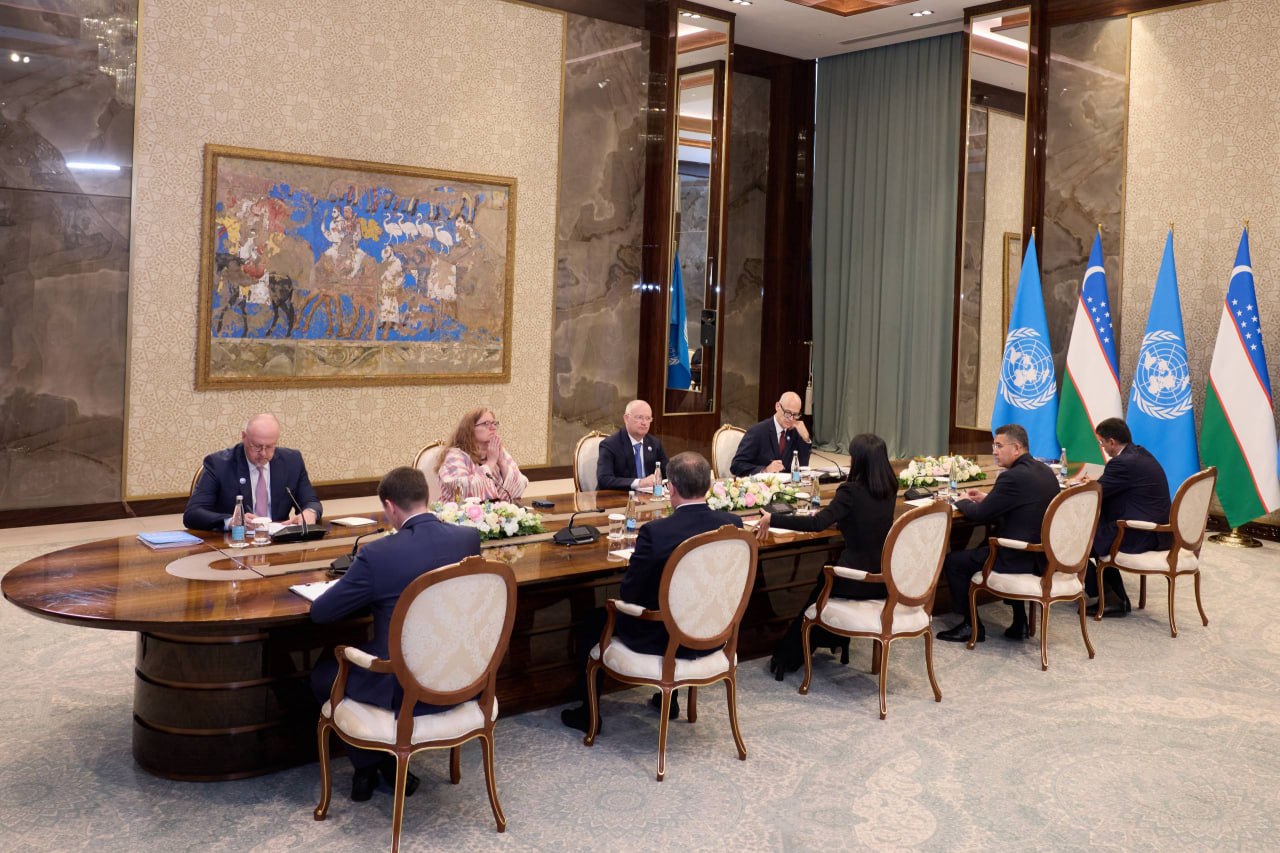 Ўзбекистон ва БМТ хавфсизлик соҳасида ҳамкорликни кенгайтиришни муҳокама қилди