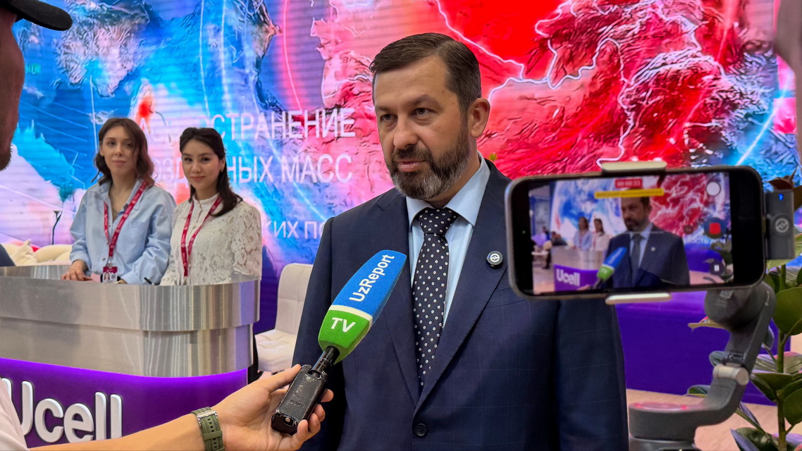 INNOPROM. Ucell ekologik monitoringni taklif qilmoqda