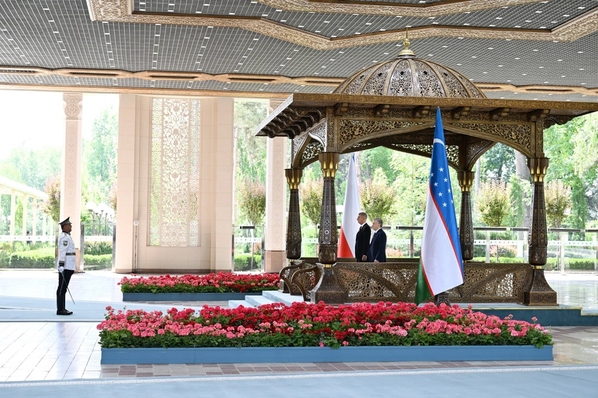 Кўксаройда Чехия бош вазири Андрей Бабишни расмий кутиб олиш маросими бўлиб ўтди