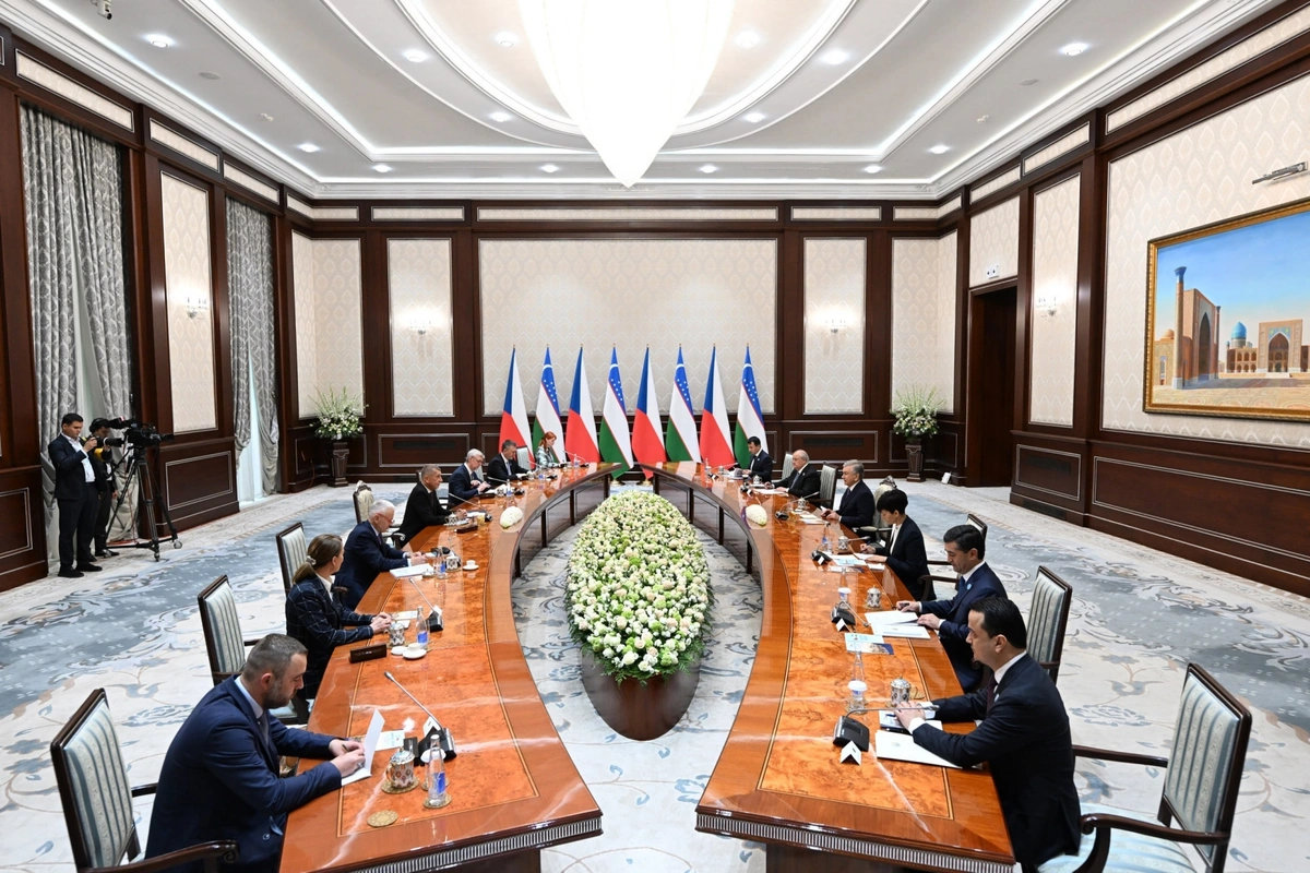 Ўзбекистон ва Чехия товар айирбошлаш ҳажмини 1 млрд долларга етказиш ва Тошкент-Прага тўғридан-тўғри рейсларини қайта тиклашни режалаштирмоқда