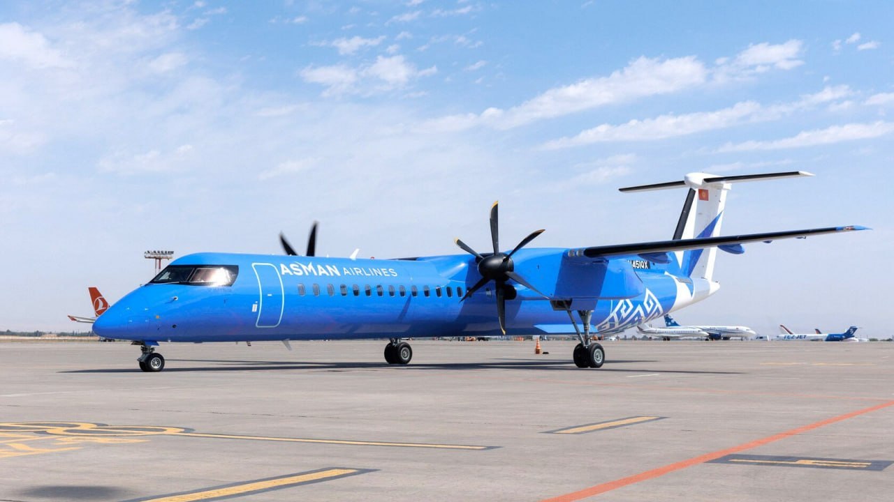 Asman Airlines Тошкент ва Иссиқкўл ўртасида янги авиақатновни йўлга қўяди