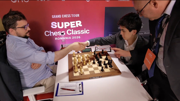 Super Chess Classic. Синдоров 3-турда мусобақа пешқадами билан дуранг ўйнади