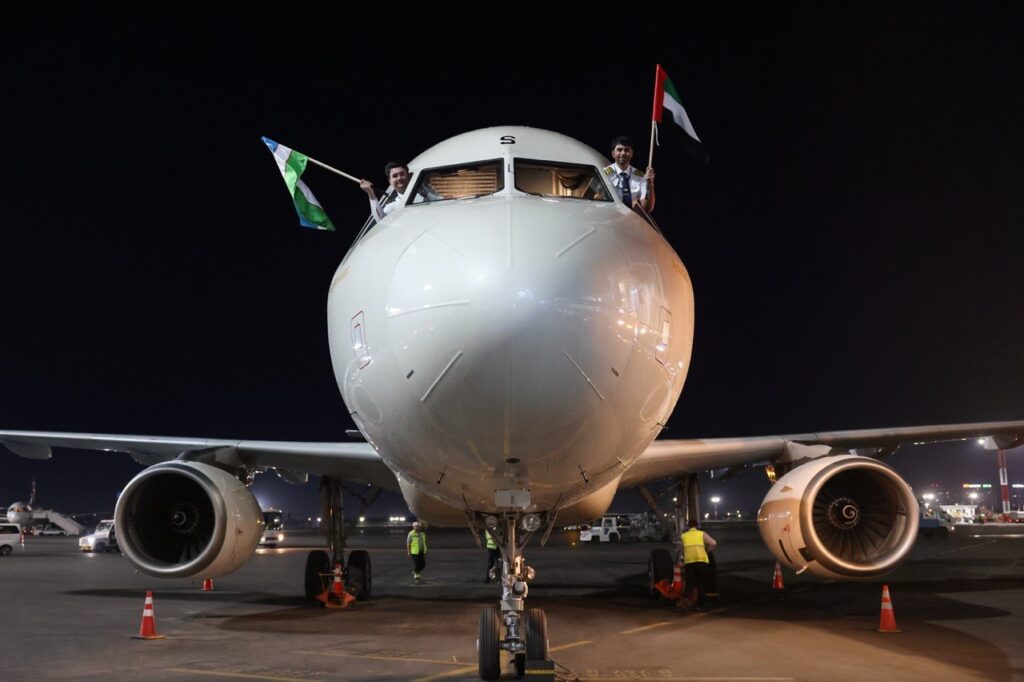 Etihad Airways Тошкентга илк рейсини амалга оширди: барча чипталар тўлиқ сотилди ва Марказий Осиёга янги йўл очилди