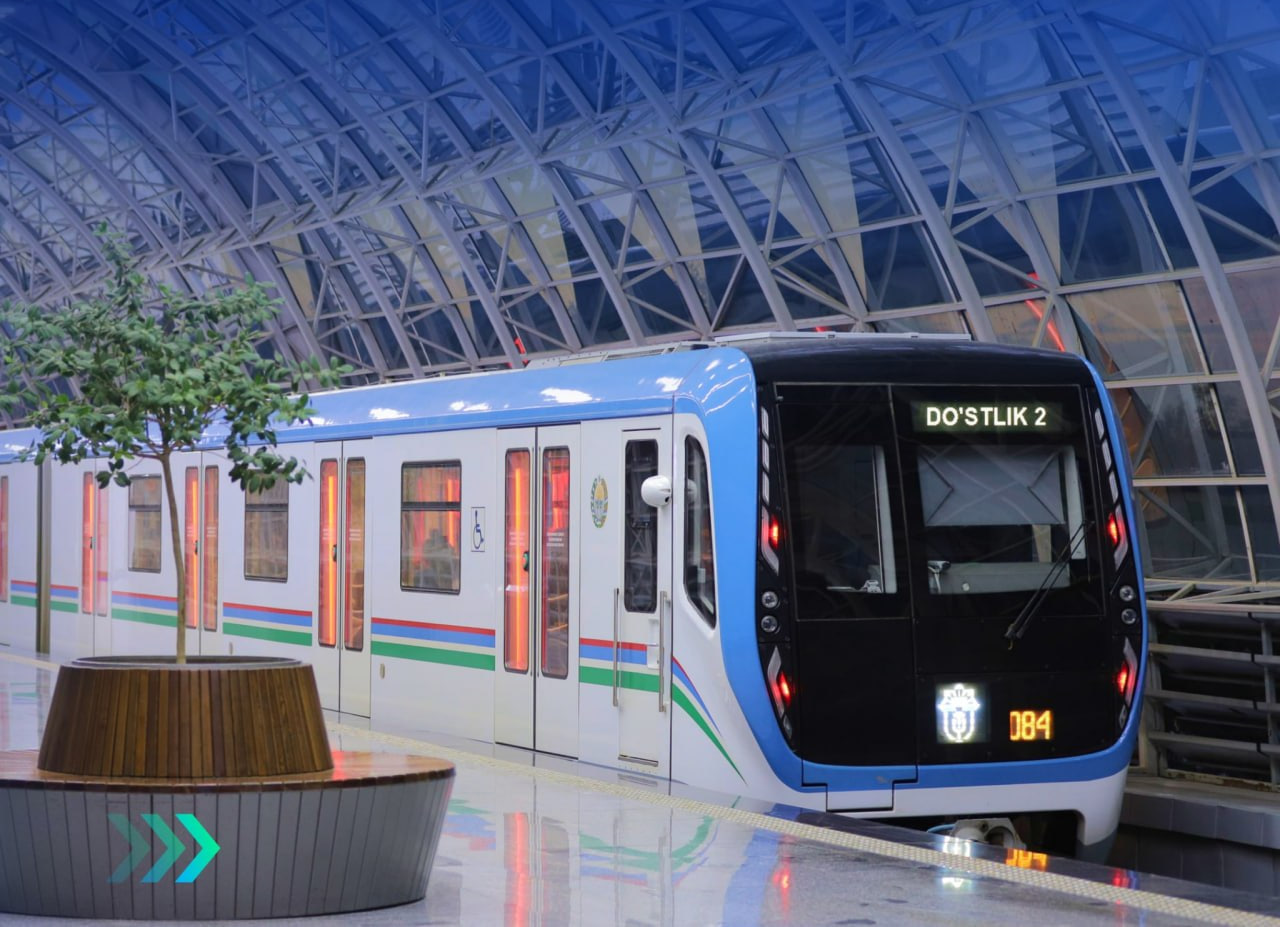Тошкент метросида 56 та янги вагон қатновга қўйилди