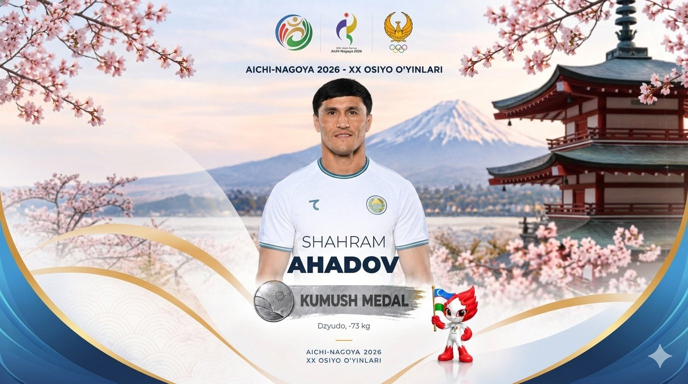 Шаҳрам Аҳадов — Осиё ўйинлари кумуш медали соҳиби