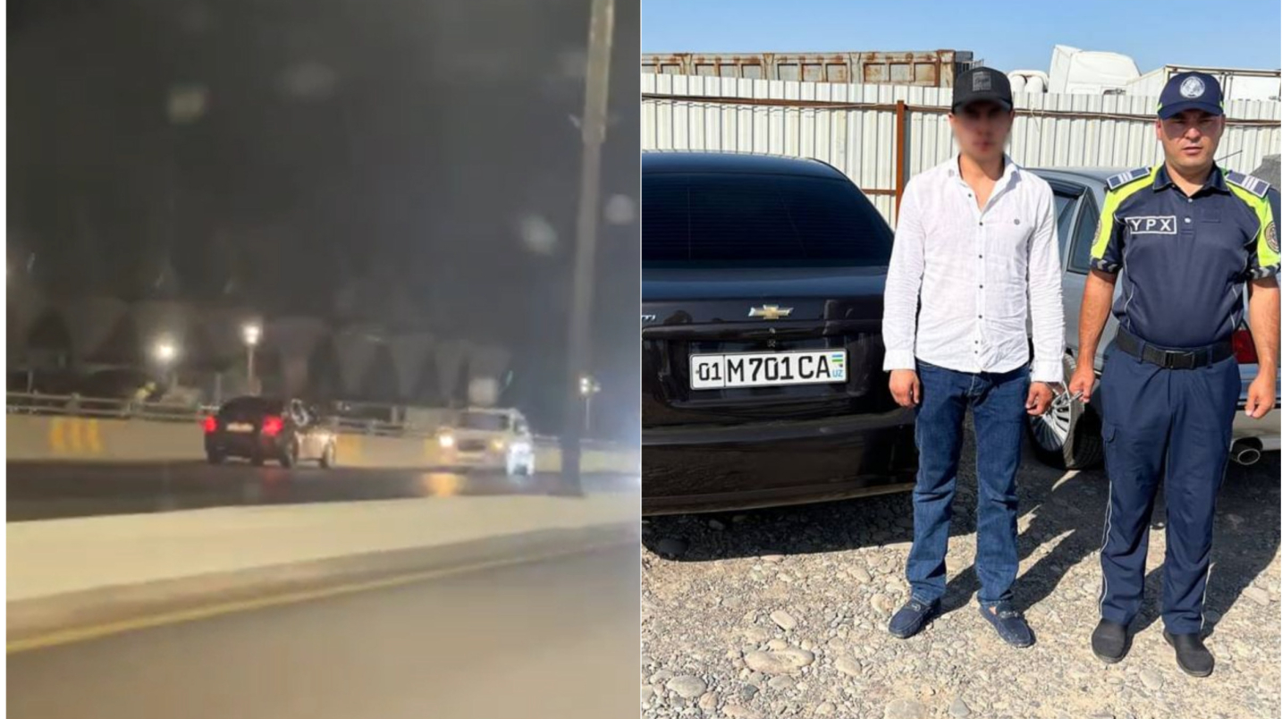 Тошкентда Lacetti'да қарама-қарши йўналишда ҳаракатланган ҳайдовчига чора кўрилди