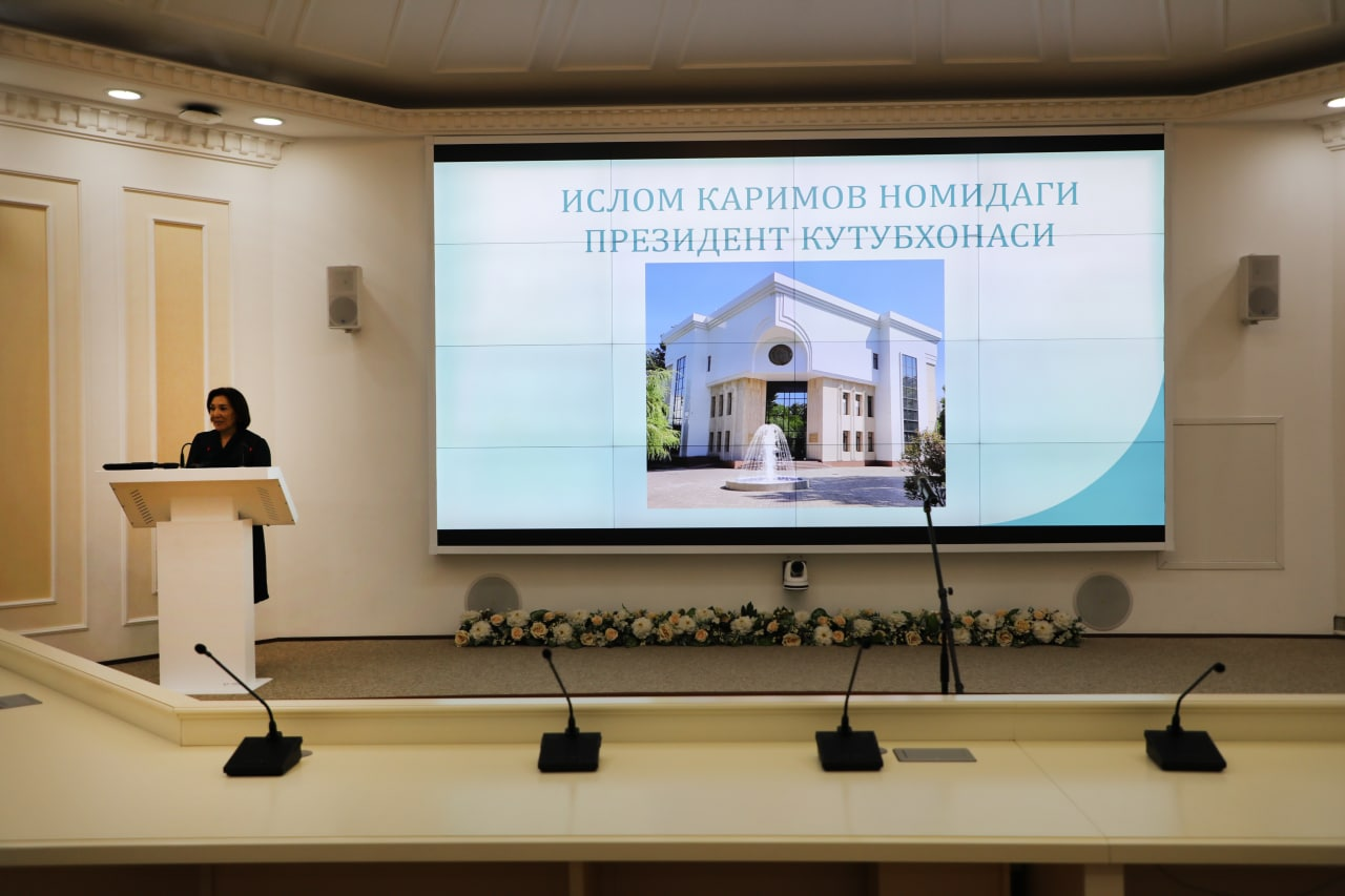 Ислом Каримов номидаги кутубхона фойдаланишга топширилди — фото