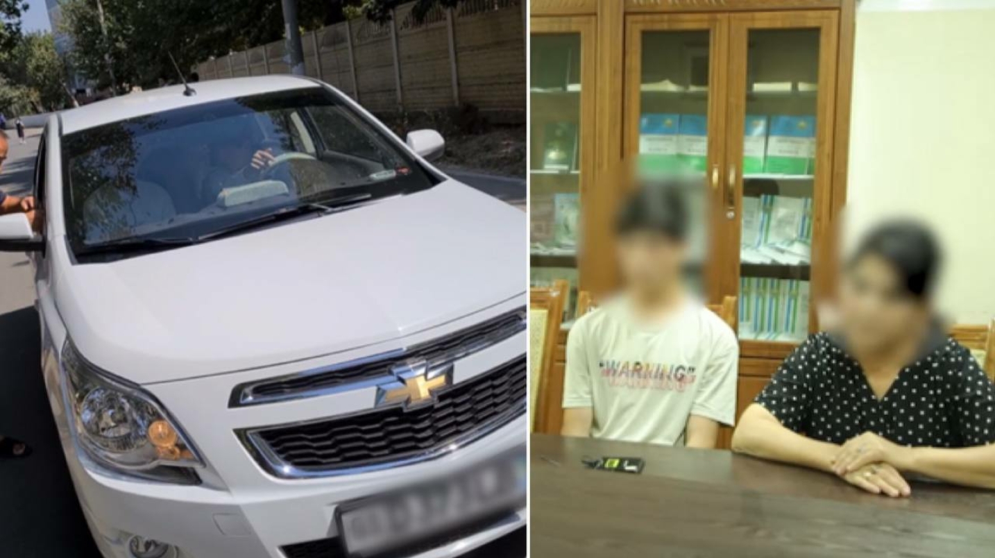 Тошкентда мактаб ўқувчисига автомашинани бошқаришга рухсат берган она жавобгарликка тортилди
