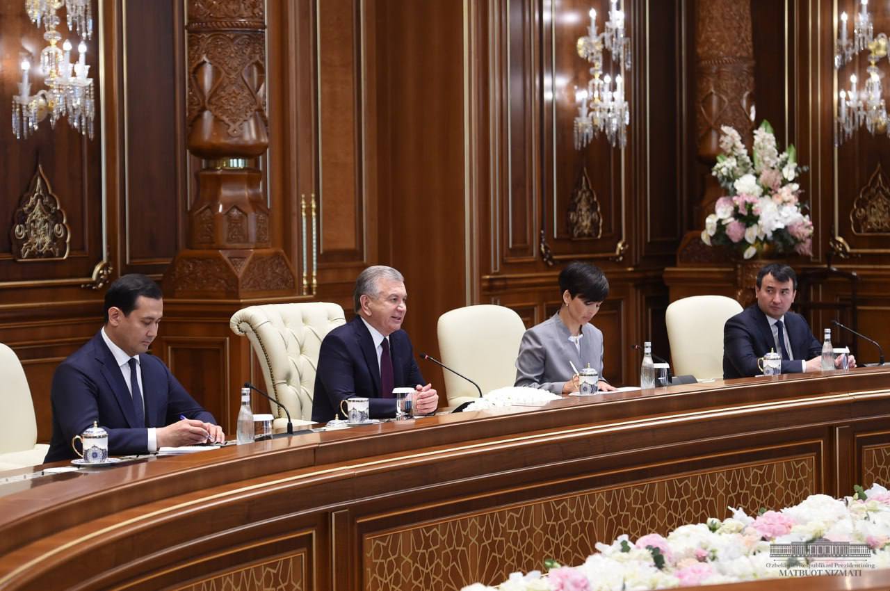 Ўзбекистон Президенти ЕИ билан ўзаро манфаатли ҳамкорликни янада кенгайтириш муҳимлигини таъкидлади