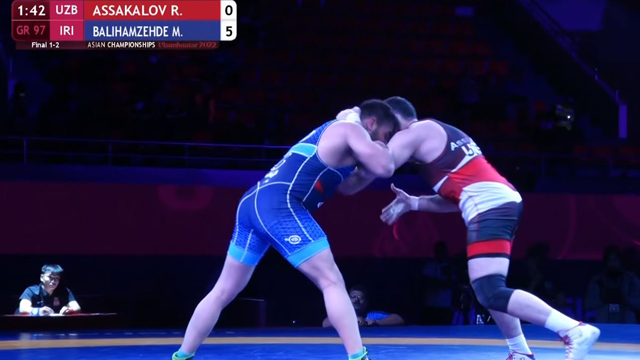 Спорт курашлари бўйича ОЧ. Рустам Ассакалов финалда ютқазиб қўйди
