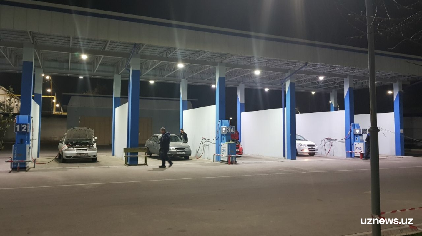 Водийда «газ заправка»лар иш фаолияти вақтинча тўхтатилди