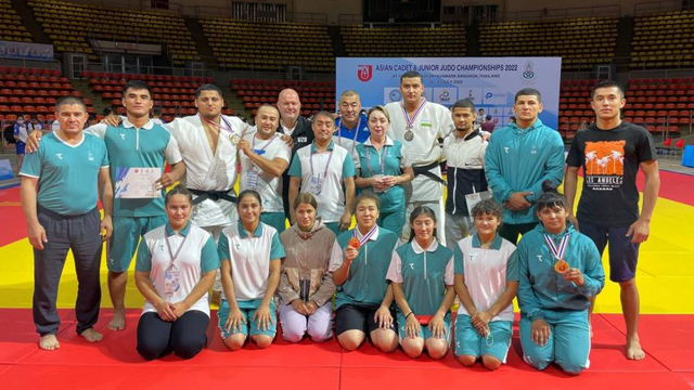 Дзюдо: ёшларимиз Осиё чемпионатида 14та медаль қўлга киритишди