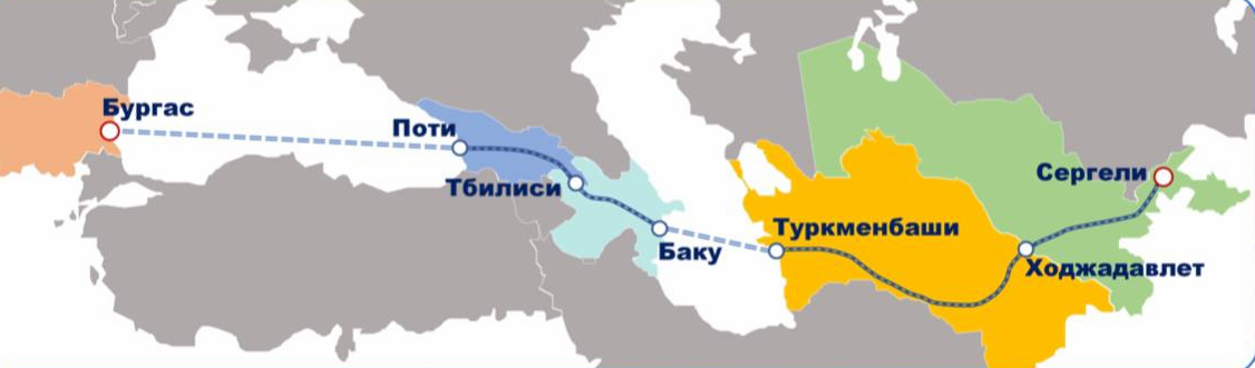 Ўзбекистон Каспий ва Қора денгиз орқали Европага юк етказиб бера бошлади