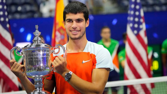 19 ёшли теннисчи Карлос Алкарас US Open ғолибига айланди
