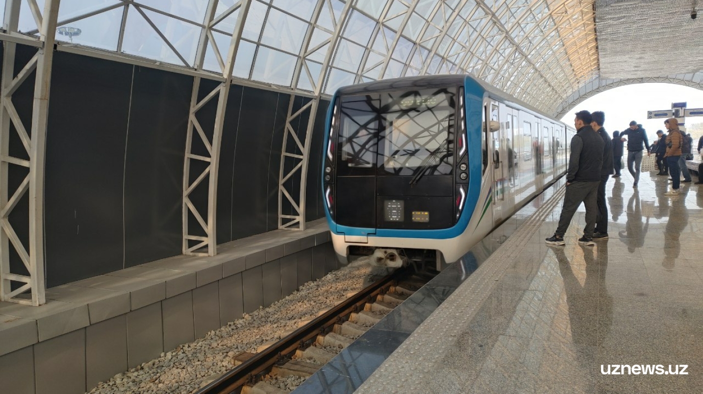 Тошкент ер усти метроси ҳаракатининг бошланиш вақти ўзгарди