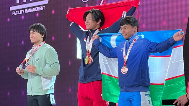 Оғир атлетика. Бугун икки спортчимиз Осиё чемпионатида шоҳсупага кўтарилди