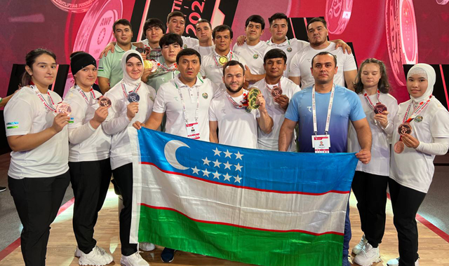 Оғир атлетика. Йигитларимиз Осиё чемпионатини медаллар жамғариш бўйича биринчи ўринда якунлашди