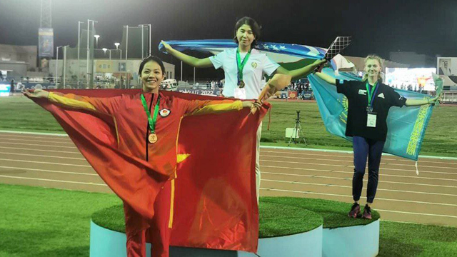 Енгил атлетика. Яна икки спортчимиз Осиё чемпионига айланди