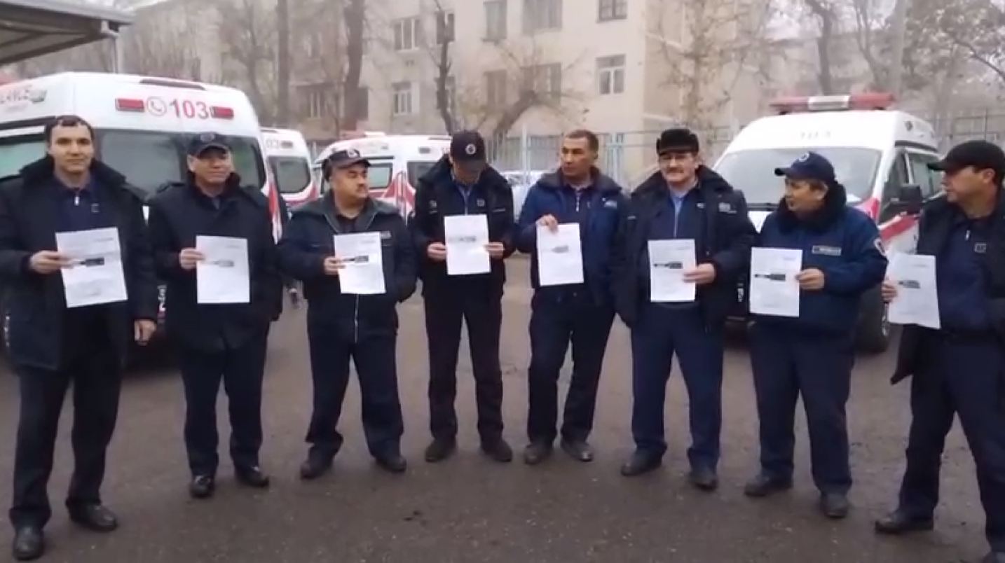 Ёлғон ахборот тарқатган тез тиббий ёрдам ҳайдовчиси огоҳлантирилди