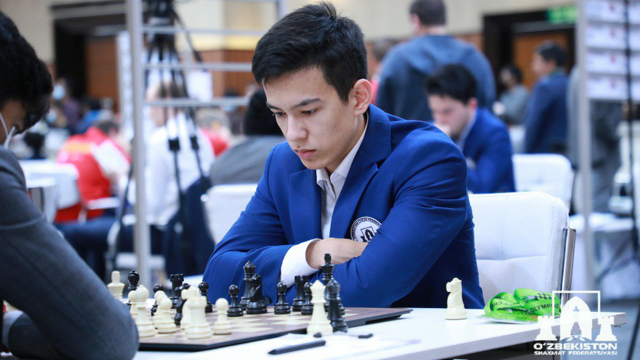 Шахмат. Абдусатторов «Tata Steel Chess India 2022» турнирида бугун бир мағлубият, бир дуранг ва бир ғалаба қайд этди