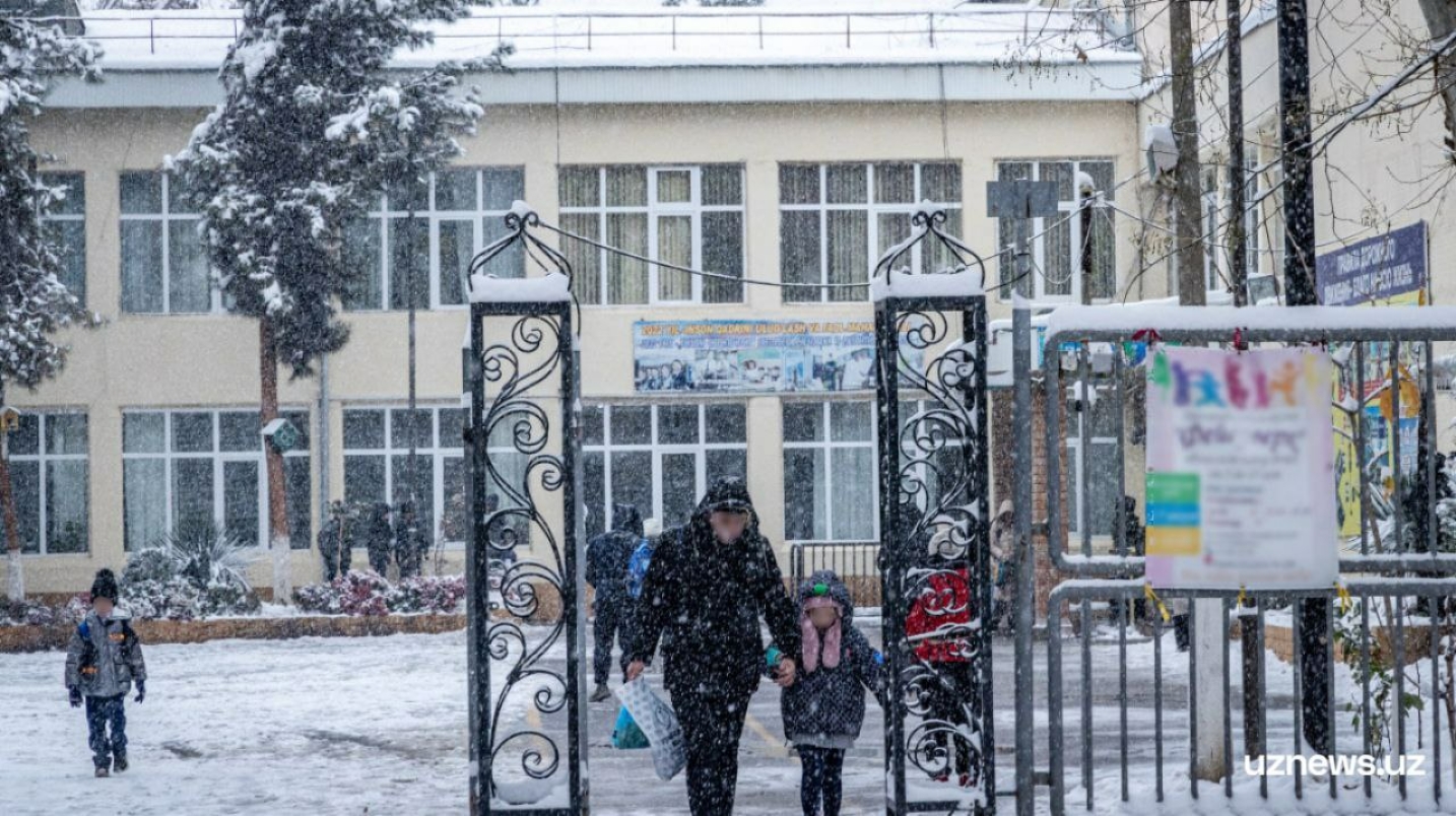 Тошкентда ота-оналар фарзандларини ўзлари мактабга олиб бориб келишга чақирилди