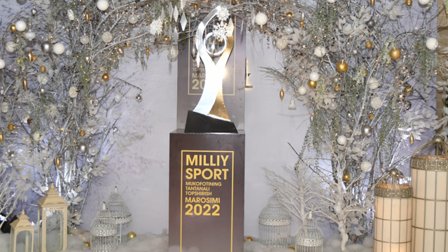 «Миллий спорт мукофоти-2022» тақдирлаш маросими бўлиб ўтди