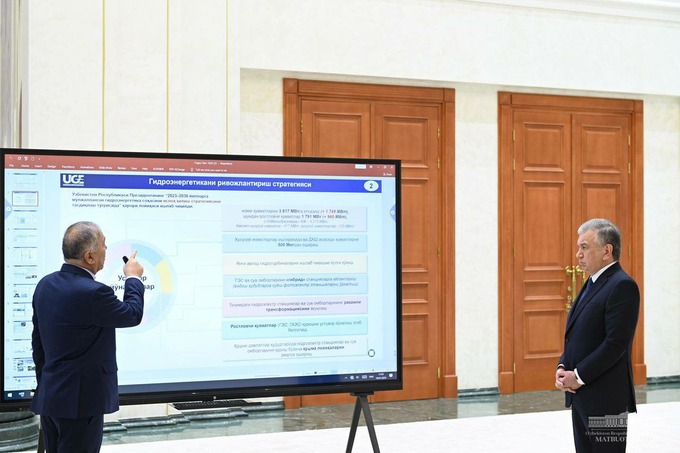 Ўзбекистонда 250 та микро ГЭС қурилиши режалаштирилмоқда