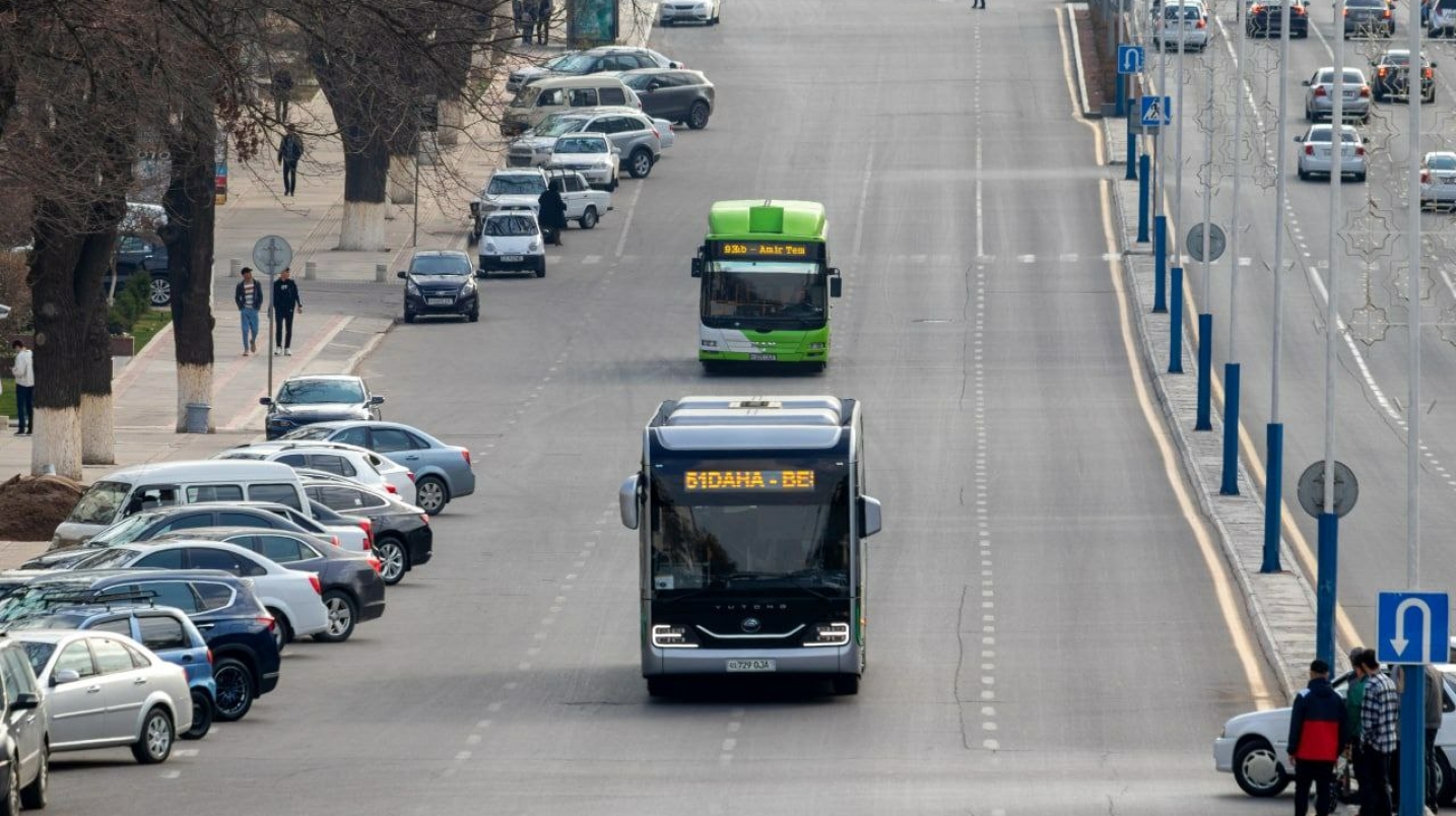 Тошкентга 200 та 18 метрли автобус ва 300 та 12 метрли электробуслар олиб келинади